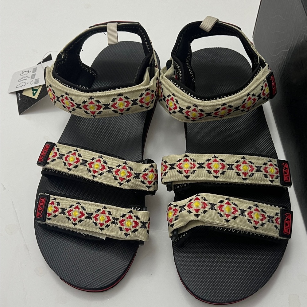 NIB FILA DRIFTER TS MENS SANDALS SIZE 9